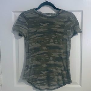 Camo-Print Womens Shirt